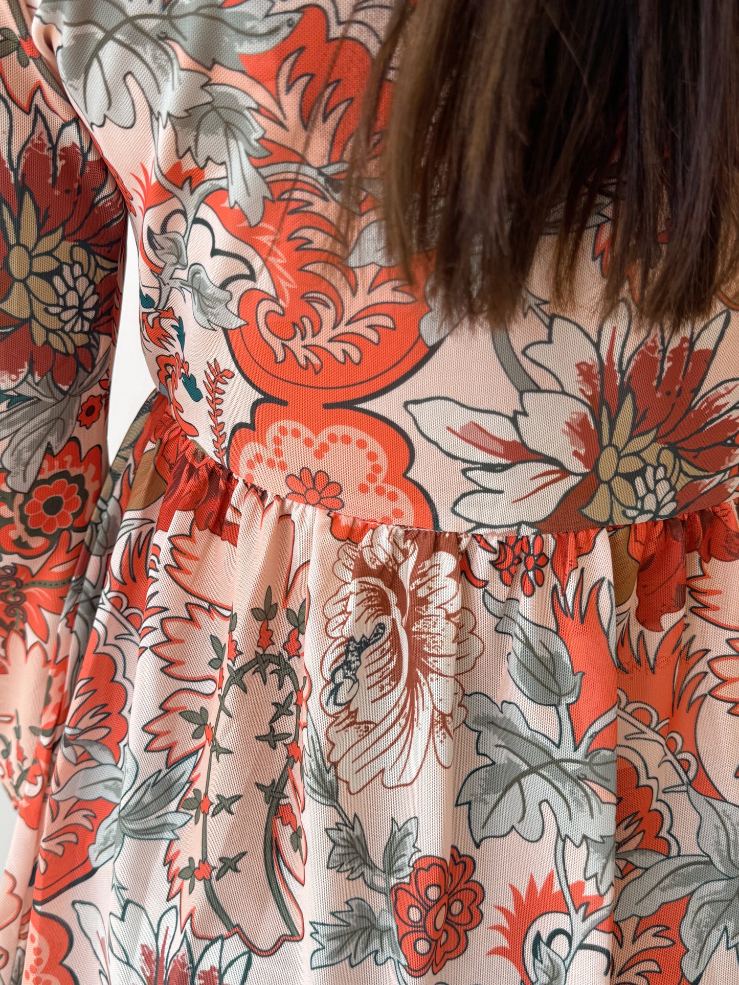 Bell Sleeve Boho Top