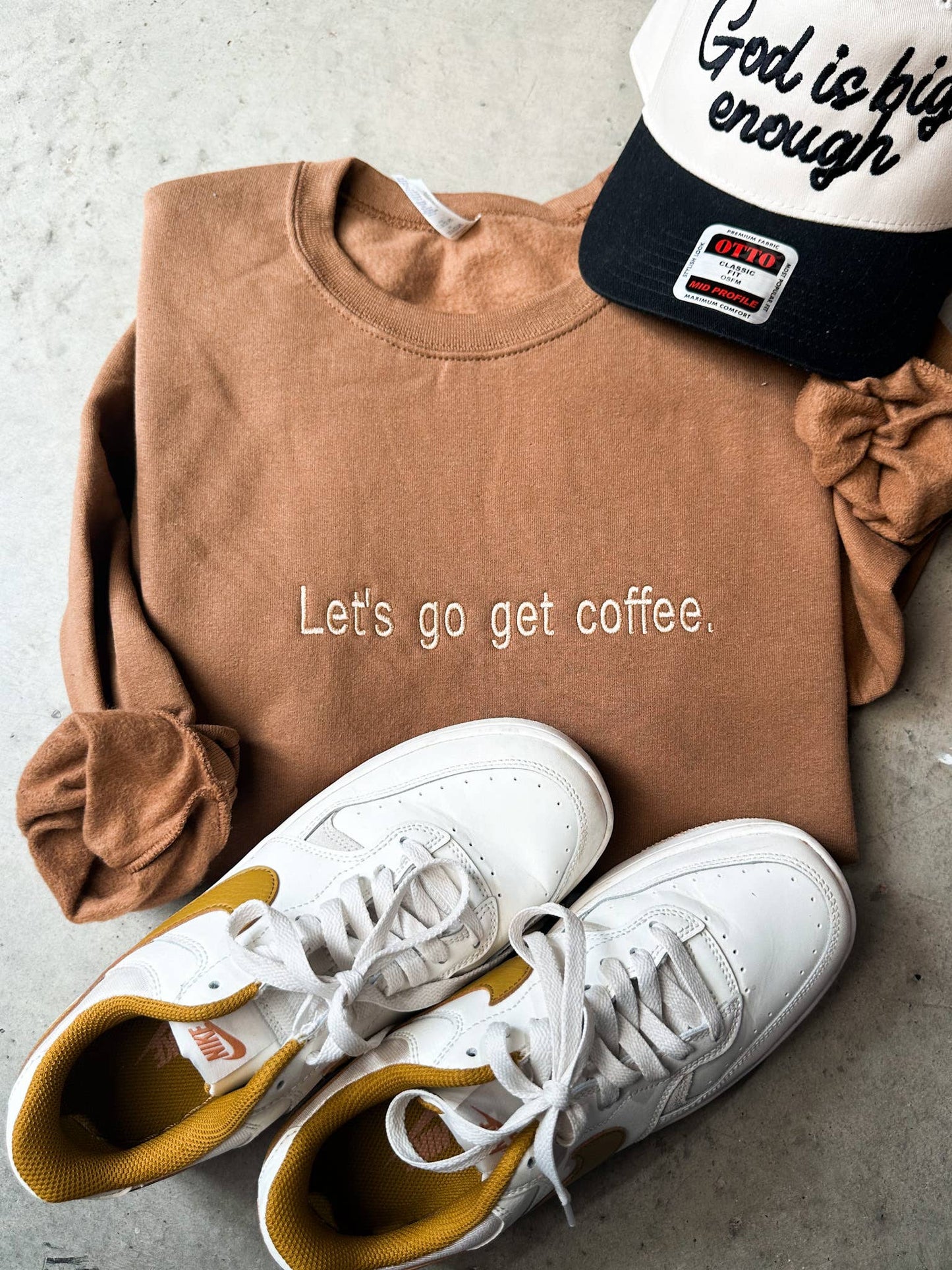 Let's Get Coffee Sweatshirt Shirts & Tops