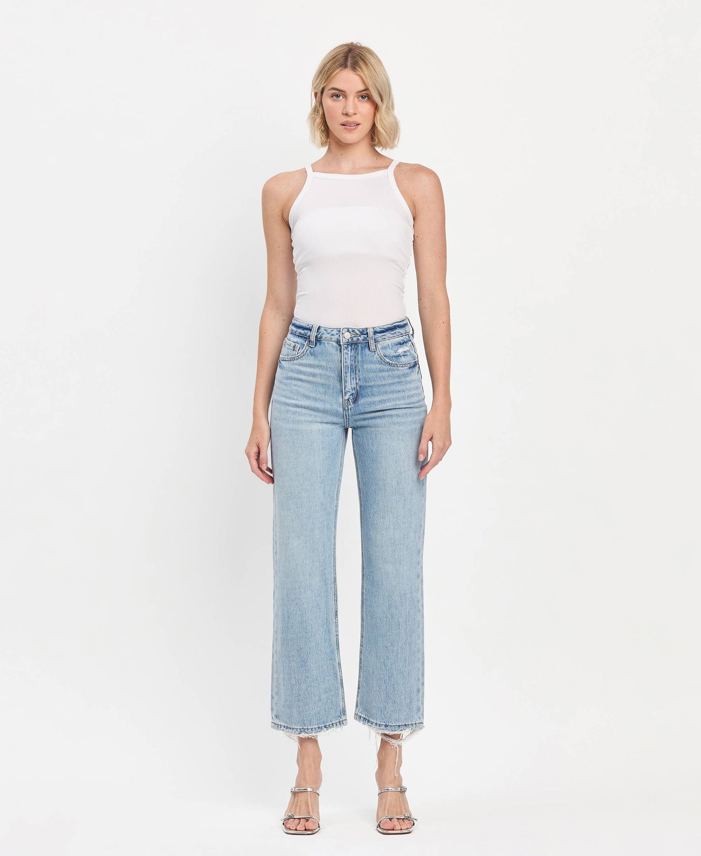 90s Slim Wide Leg Jeans Jeans