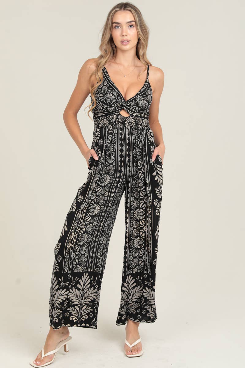 Black Boho Jumpsuit