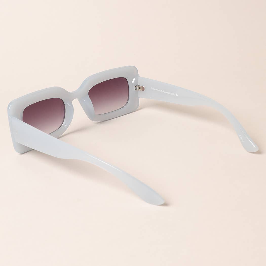 Bold Moves Rectangular Sunglasses Sunglasses