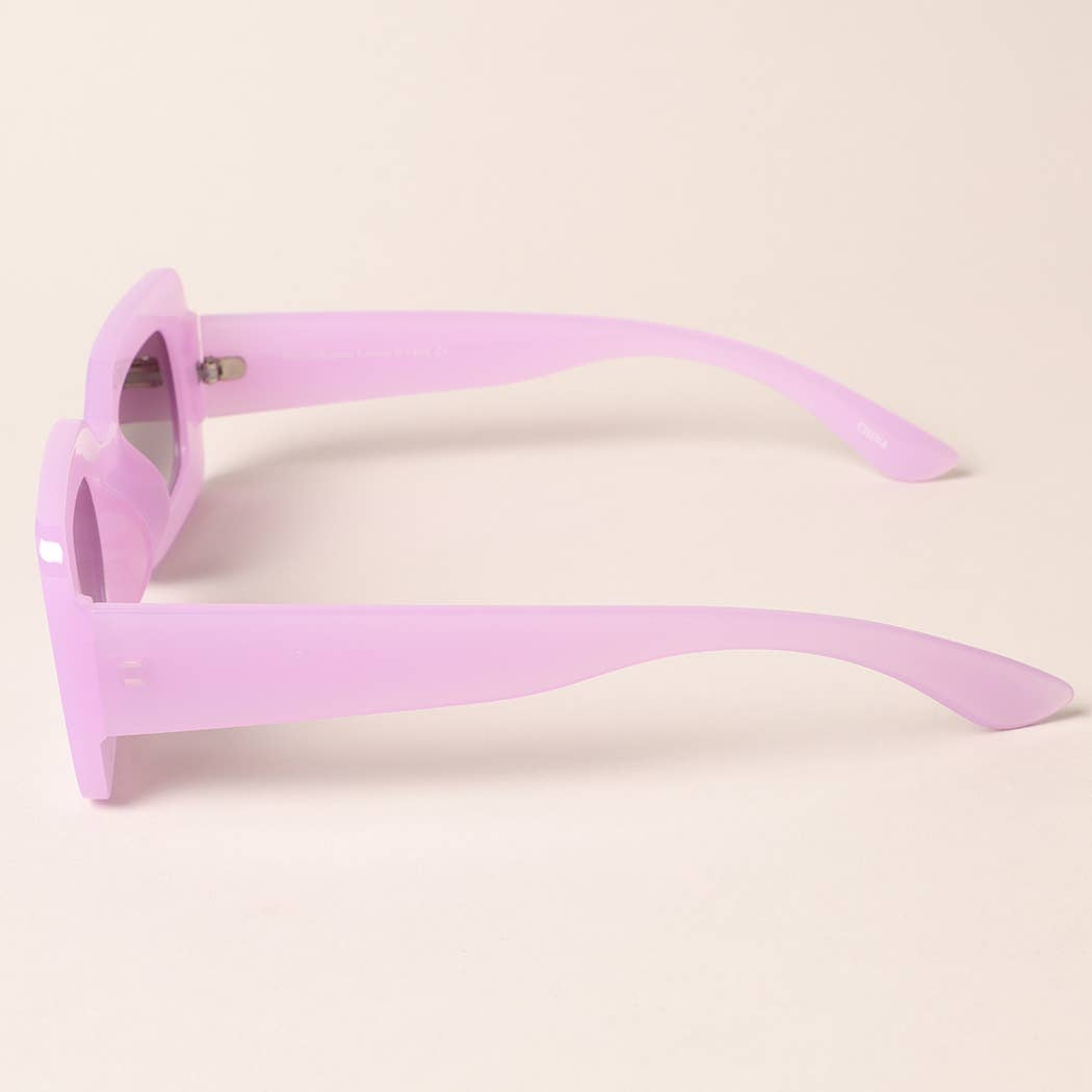 Bold Moves Rectangular Sunglasses Sunglasses