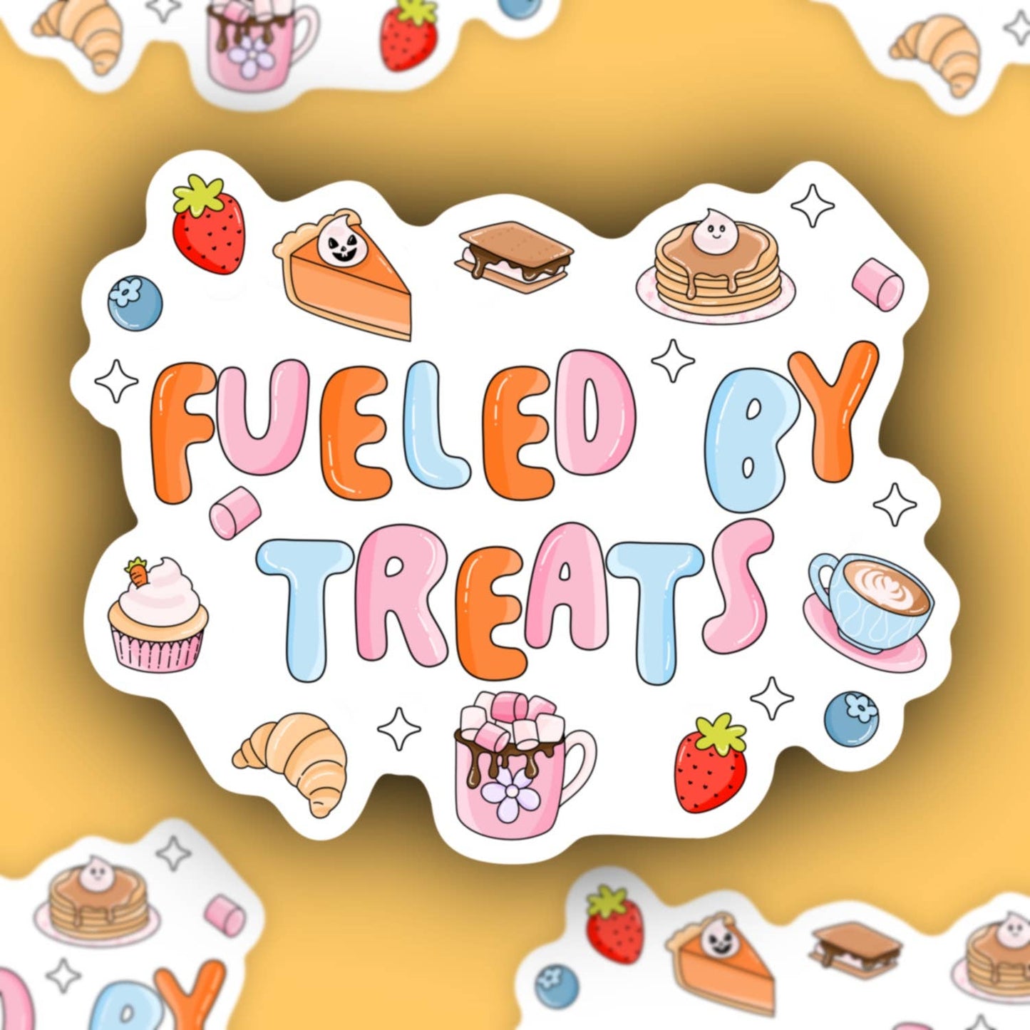 Fueled by Treats Sticker