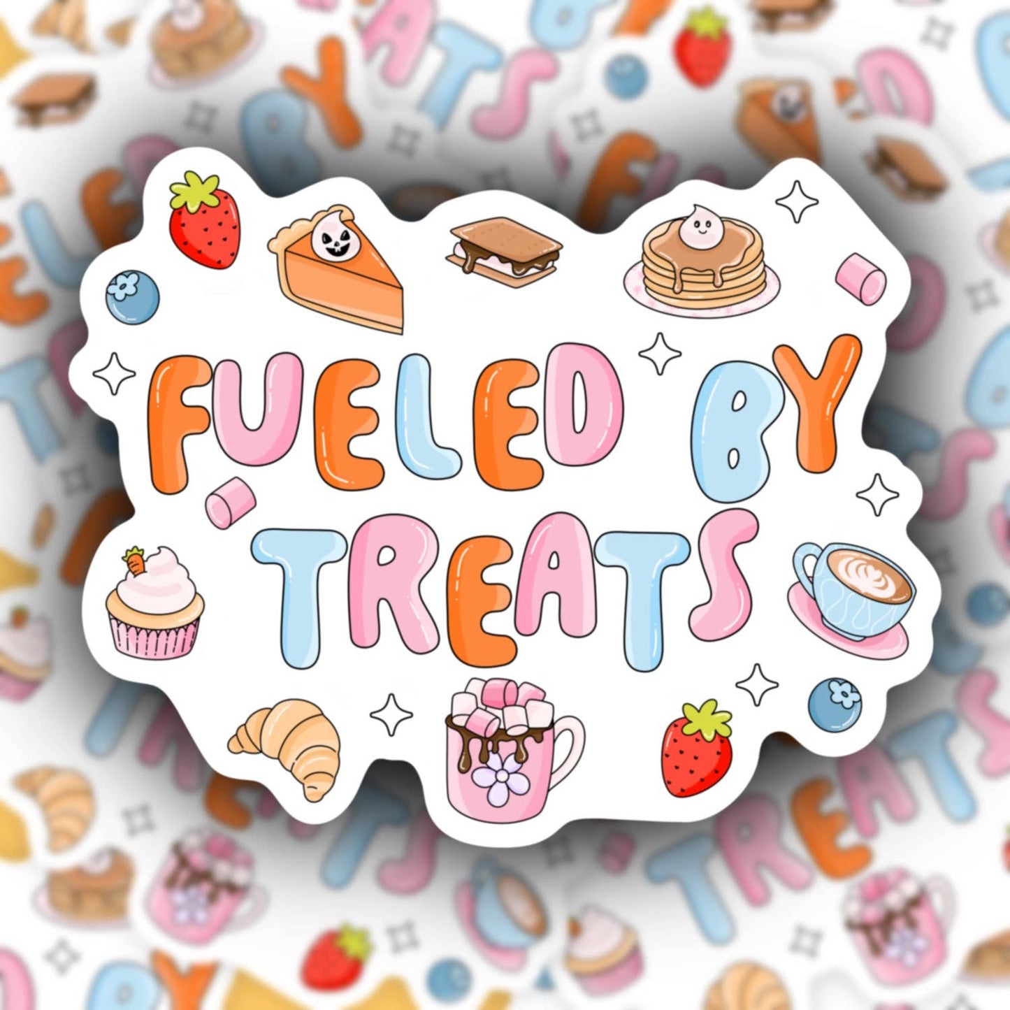 Fueled by Treats Sticker