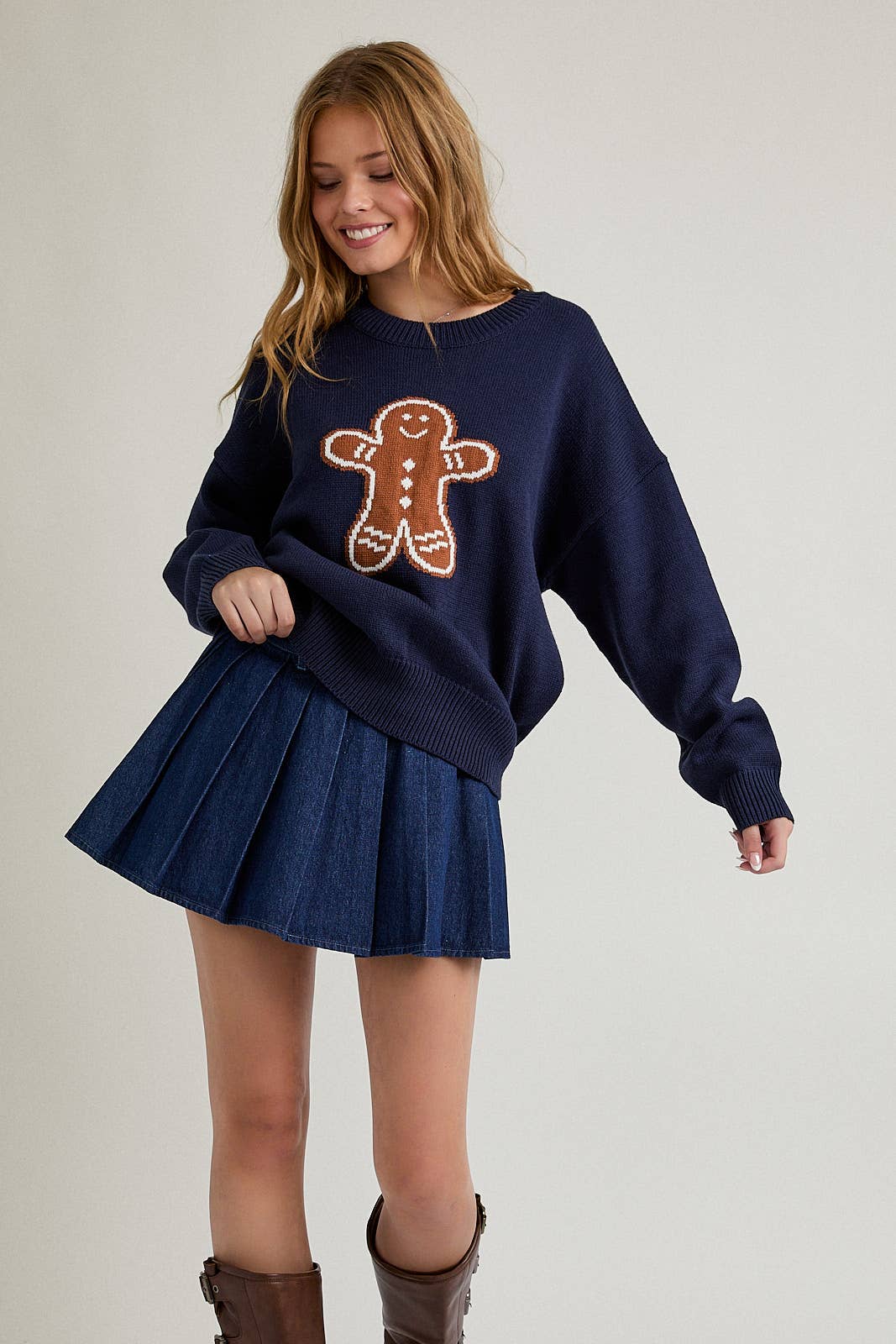 Gingerbread Crewneck Sweater - Authenticity