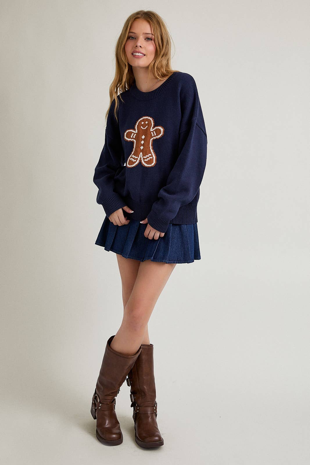 Gingerbread Crewneck Sweater - Authenticity