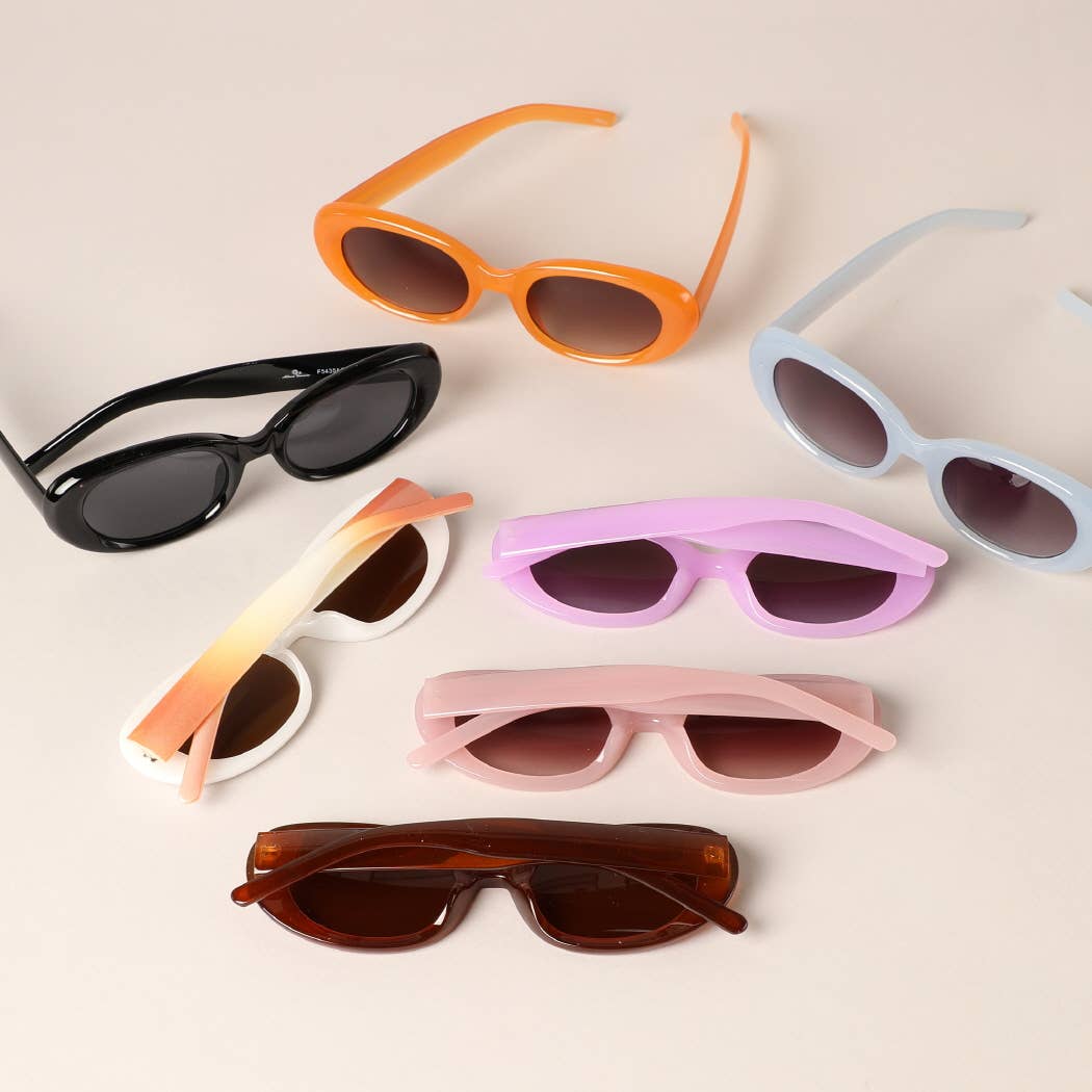 Oval Pop Sunglasses Sunglasses