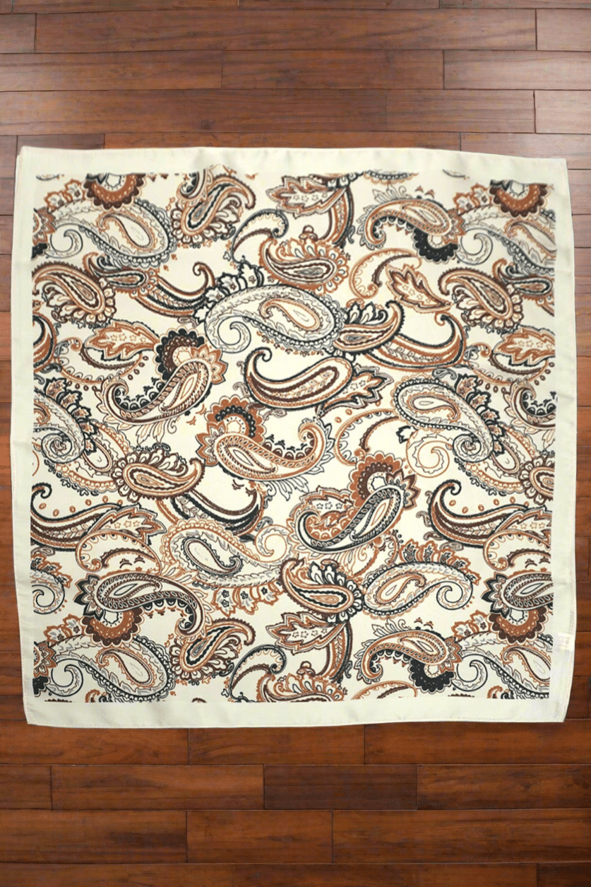 Paisley Silky Scarf