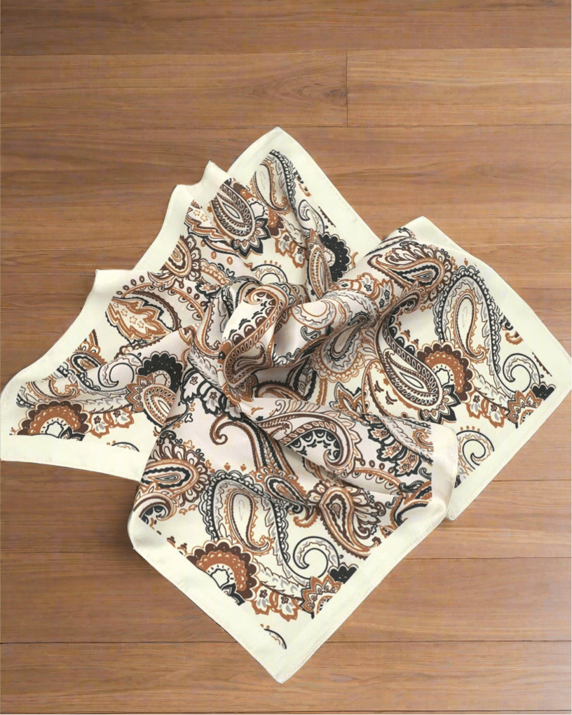 Paisley Silky Scarf