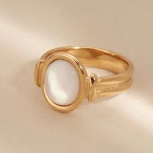 Pearl Statement Ring