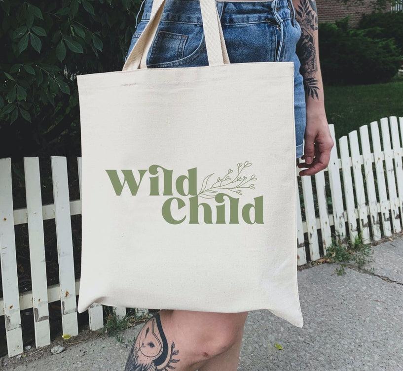 Wild Child Tote Bag Handbags
