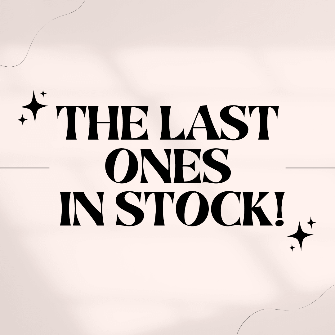 LAST ONES IN STOCK!