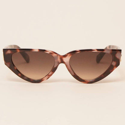 Retro Vintage Narrow Cat Eye Sunglasses for Women