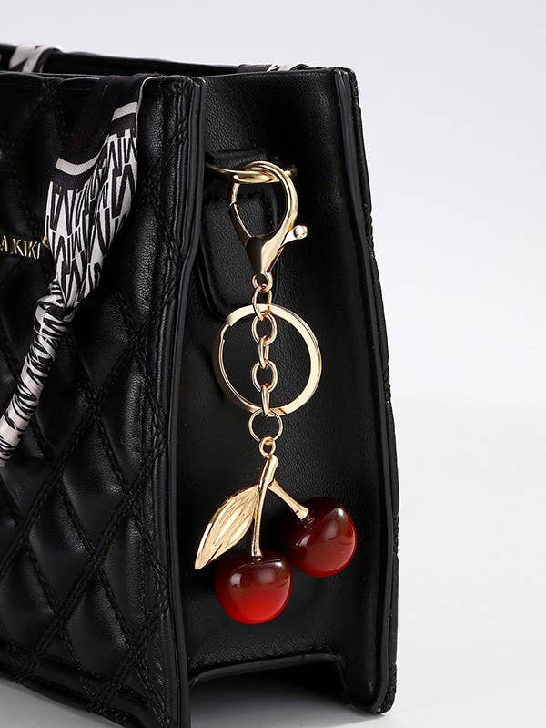 Cherry Bag Charm