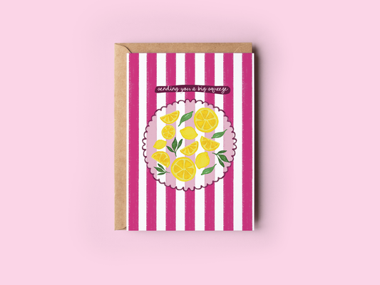 Sending You A Squeeze Card Card