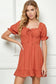 Puff Sleeve Clay Dress