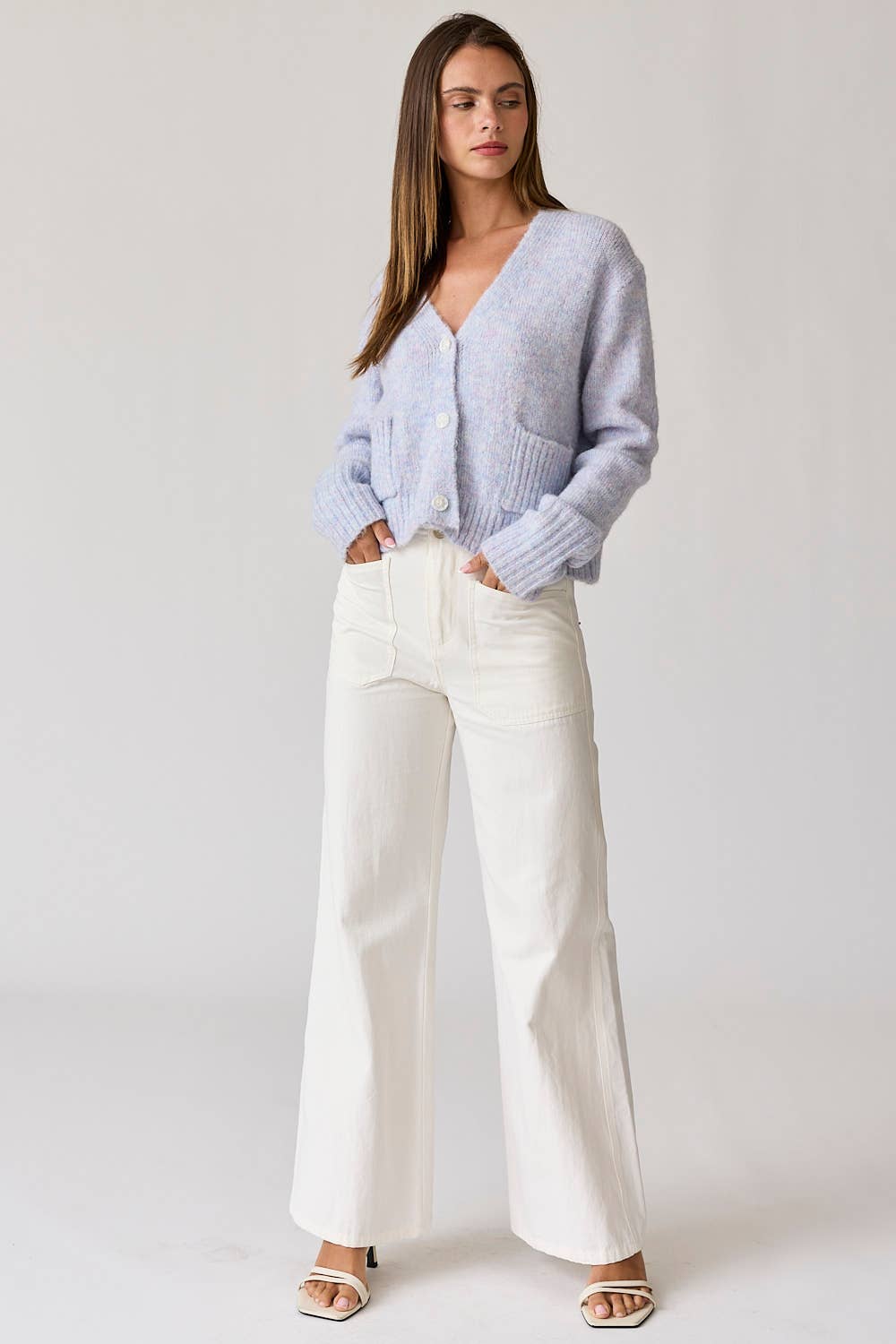 White Pocket Pants