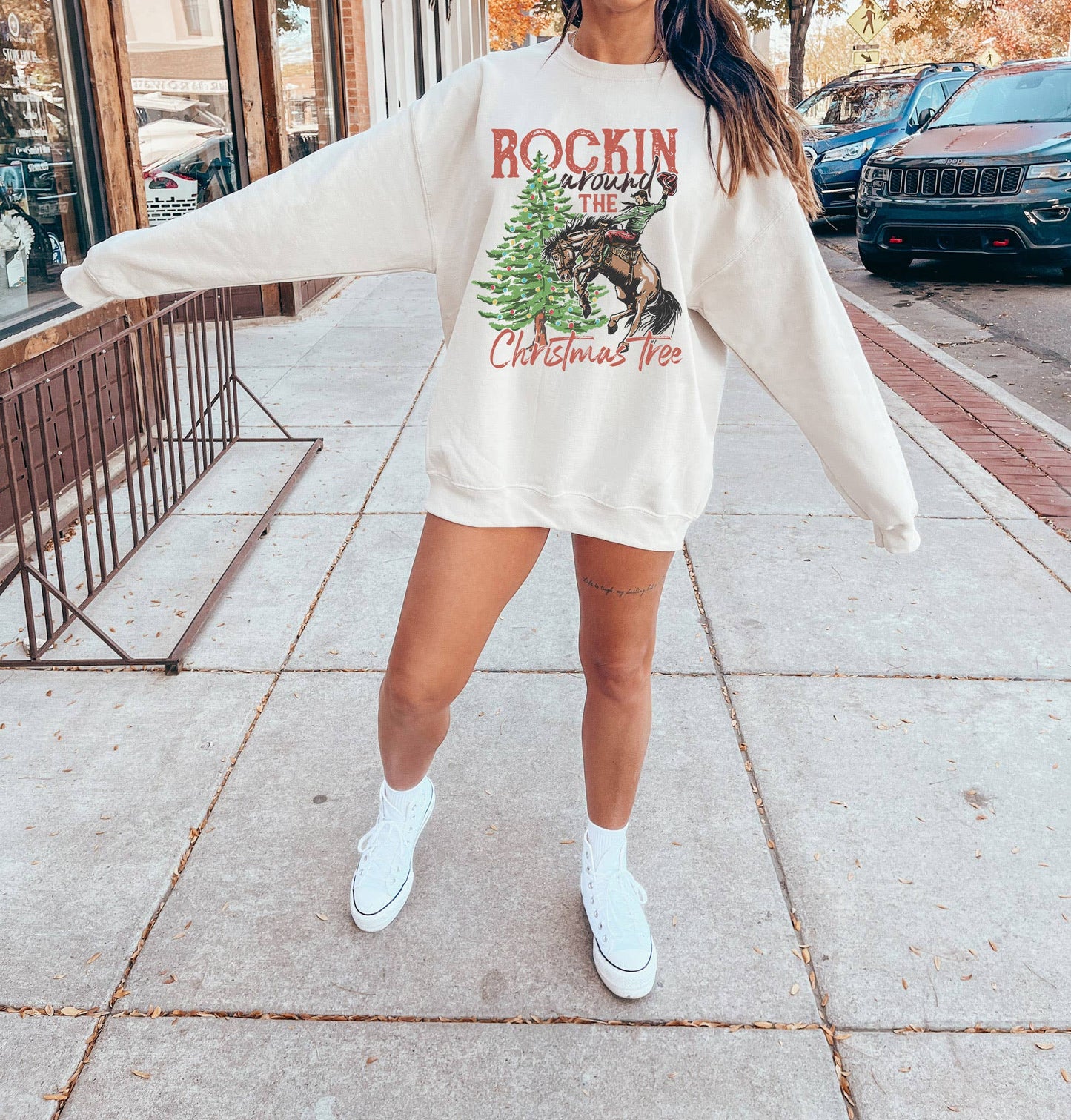 Rockin' Around the Tree Sweatshirt