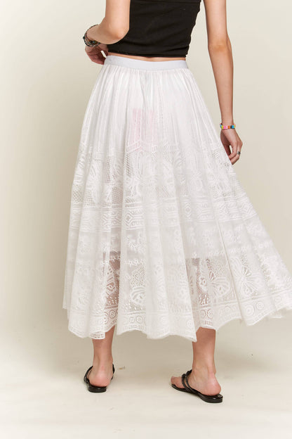 Butterfly Lace Skirt