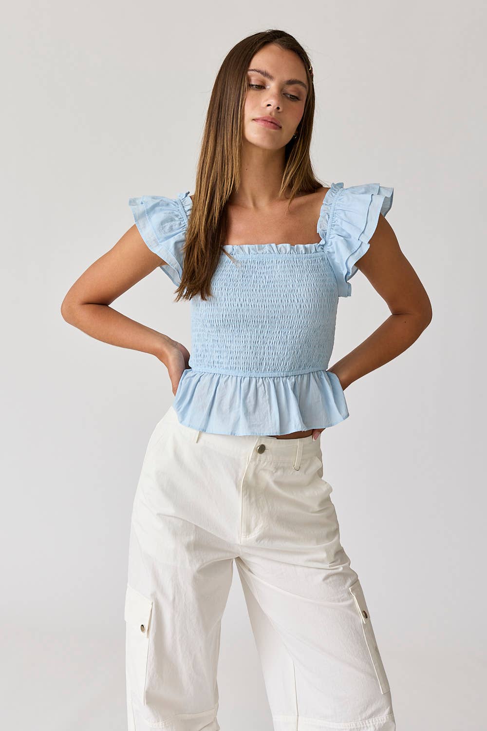 Riley Ruffle Top