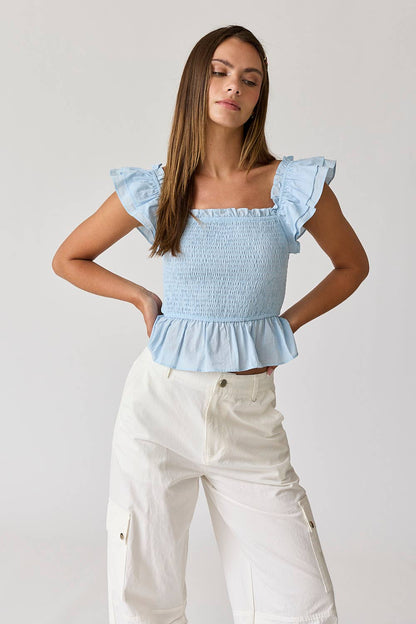 Riley Ruffle Top