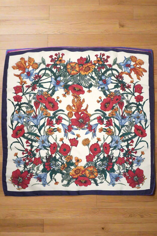 Fall Floral Scarf Scarf