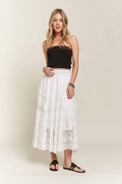 Butterfly Lace Skirt