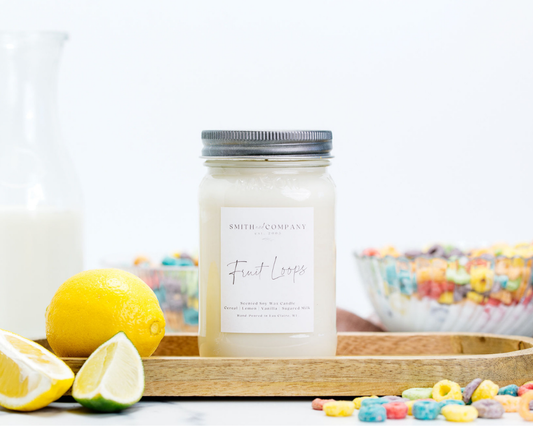 Fruit Loops | Mason Jar Candle