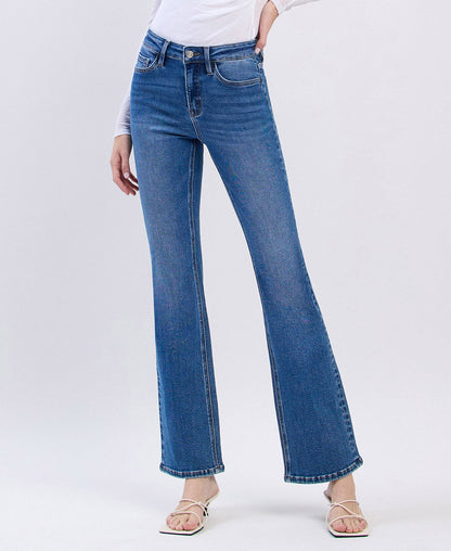 High Rise Bootcut Jeans