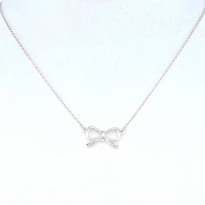 Ribbon Bow Necklace