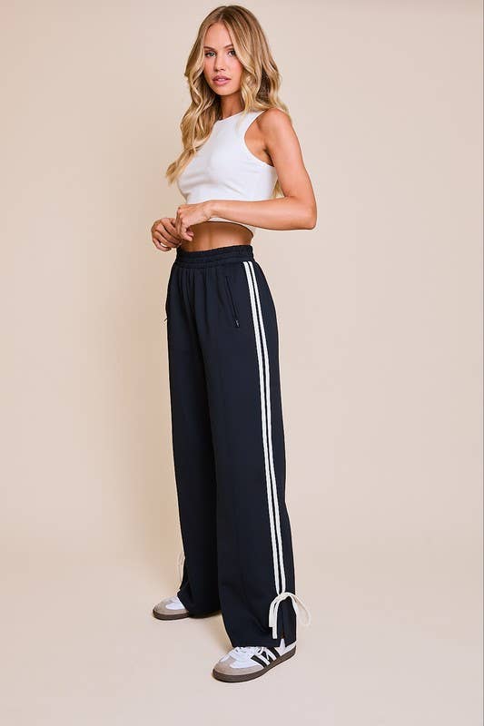 Bow Detail Track Pants