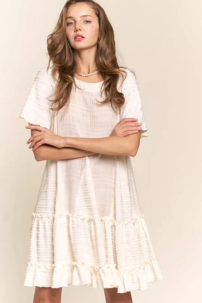 Flirty Short Sleeve Dress