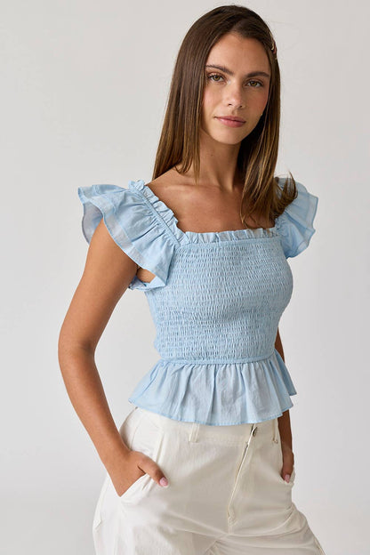 Riley Ruffle Top