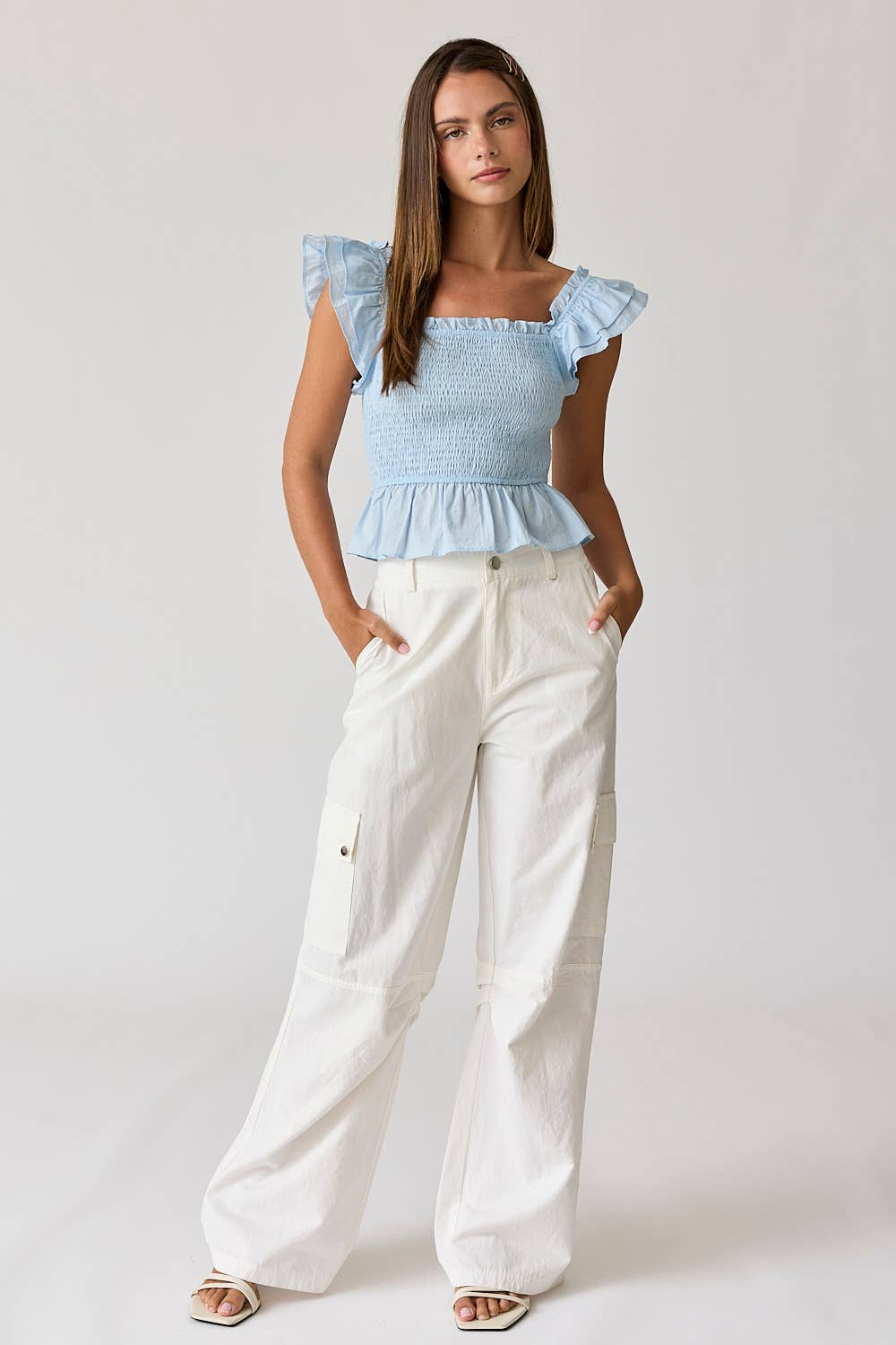 Riley Ruffle Top