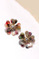 Multi-Colored Flower Earrings