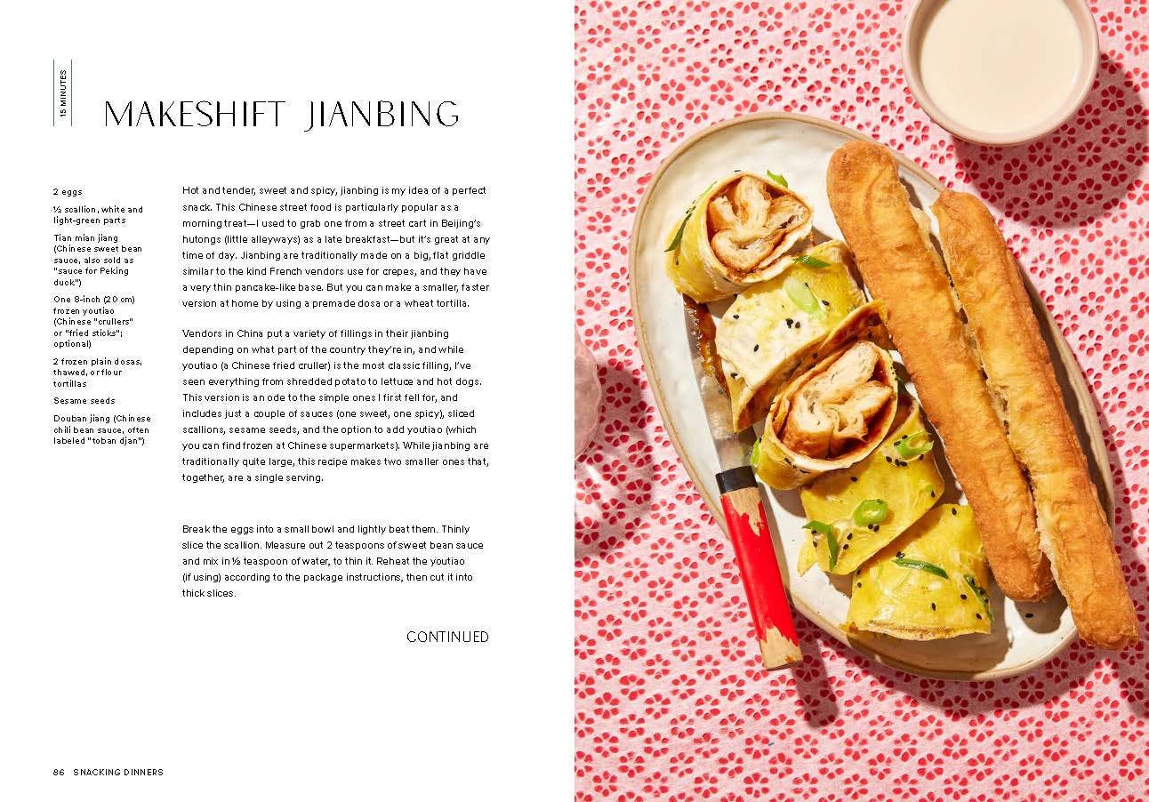 Snacking Dinners Cookbook