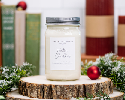 Vintage Christmas Soy Candle