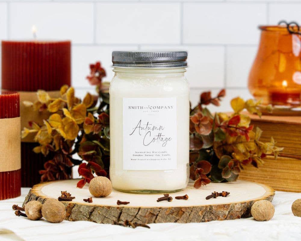 Autumn Cottage Jar Candle