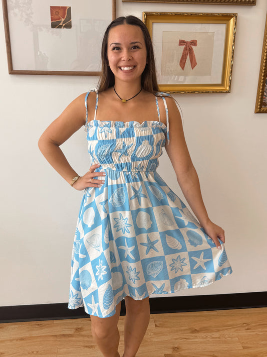 Saltwater Mosaic Mini Dress Dress