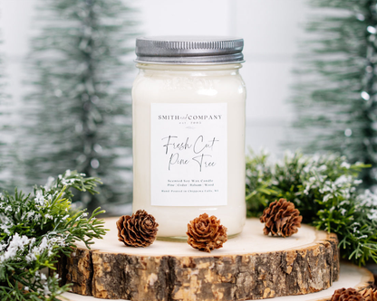 Fresh Cut Pine Tree Soy Candle