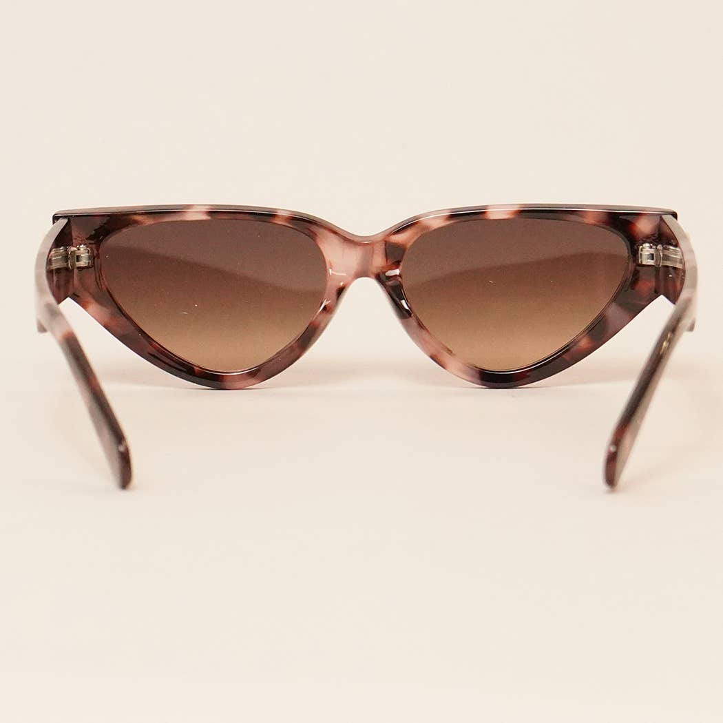 Retro Vintage Narrow Cat Eye Sunglasses for Women