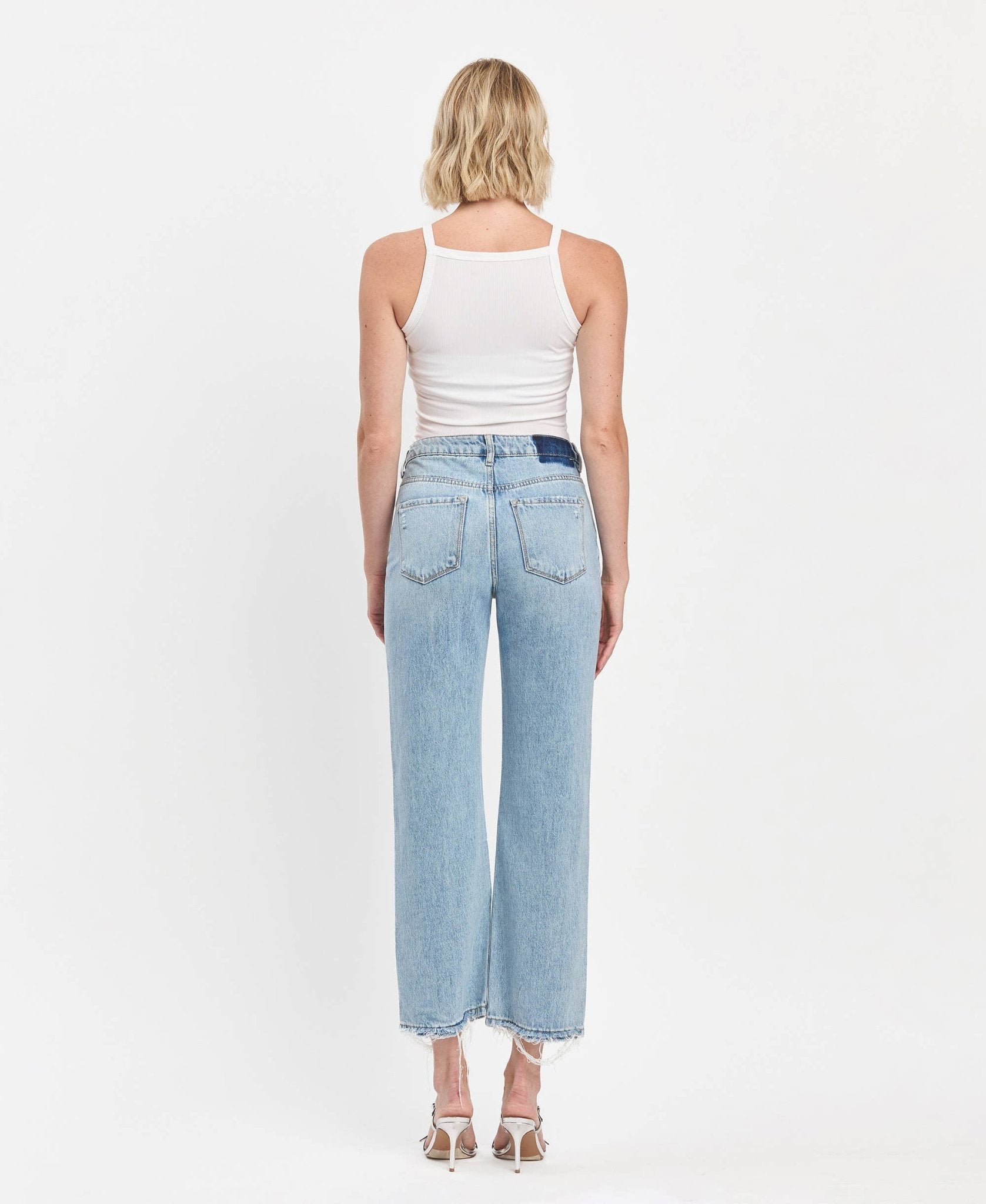 90s Slim Wide Leg Jeans Jeans