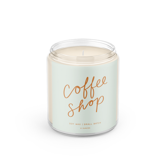Coffee Shop Soy Candle Candles
