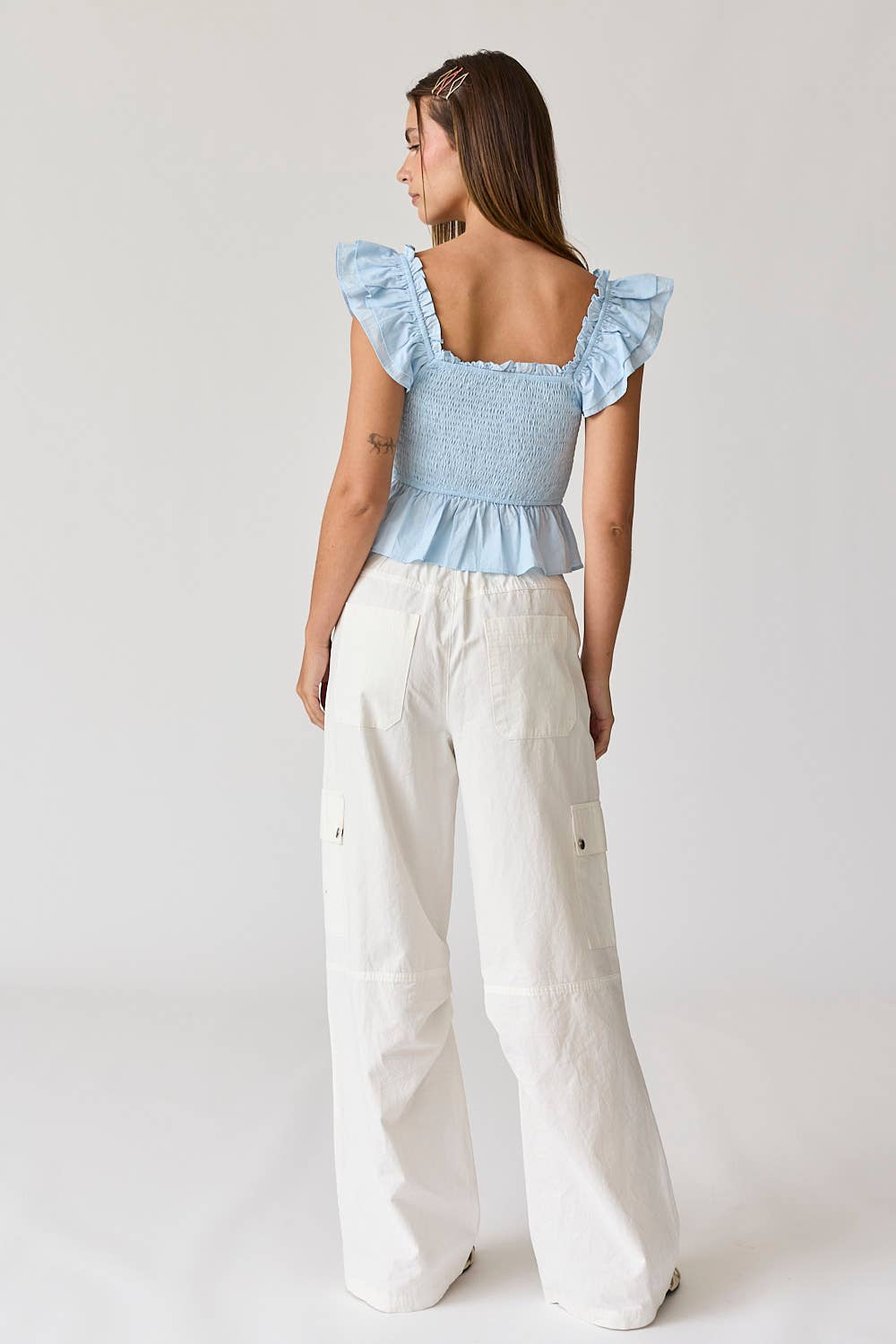 Riley Ruffle Top