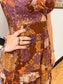 Boho Patchwork Tiered Maxi Dress Dress