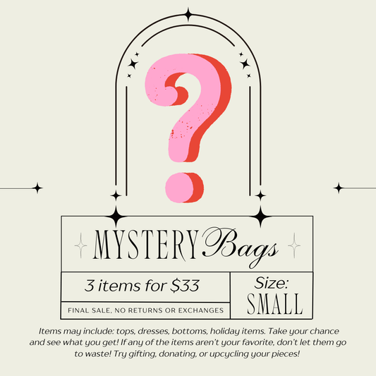 3 for $33 Mystery Bags Small