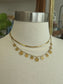 Tarnish-Free Disc Layered Necklace Necklaces