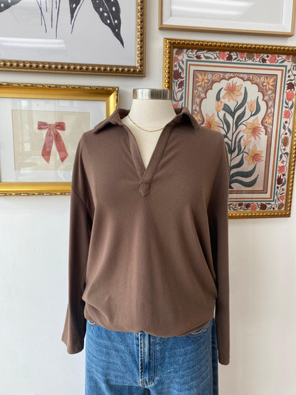 Fleece Long Sleeve Top