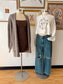 High Rise Distressed Jeans
