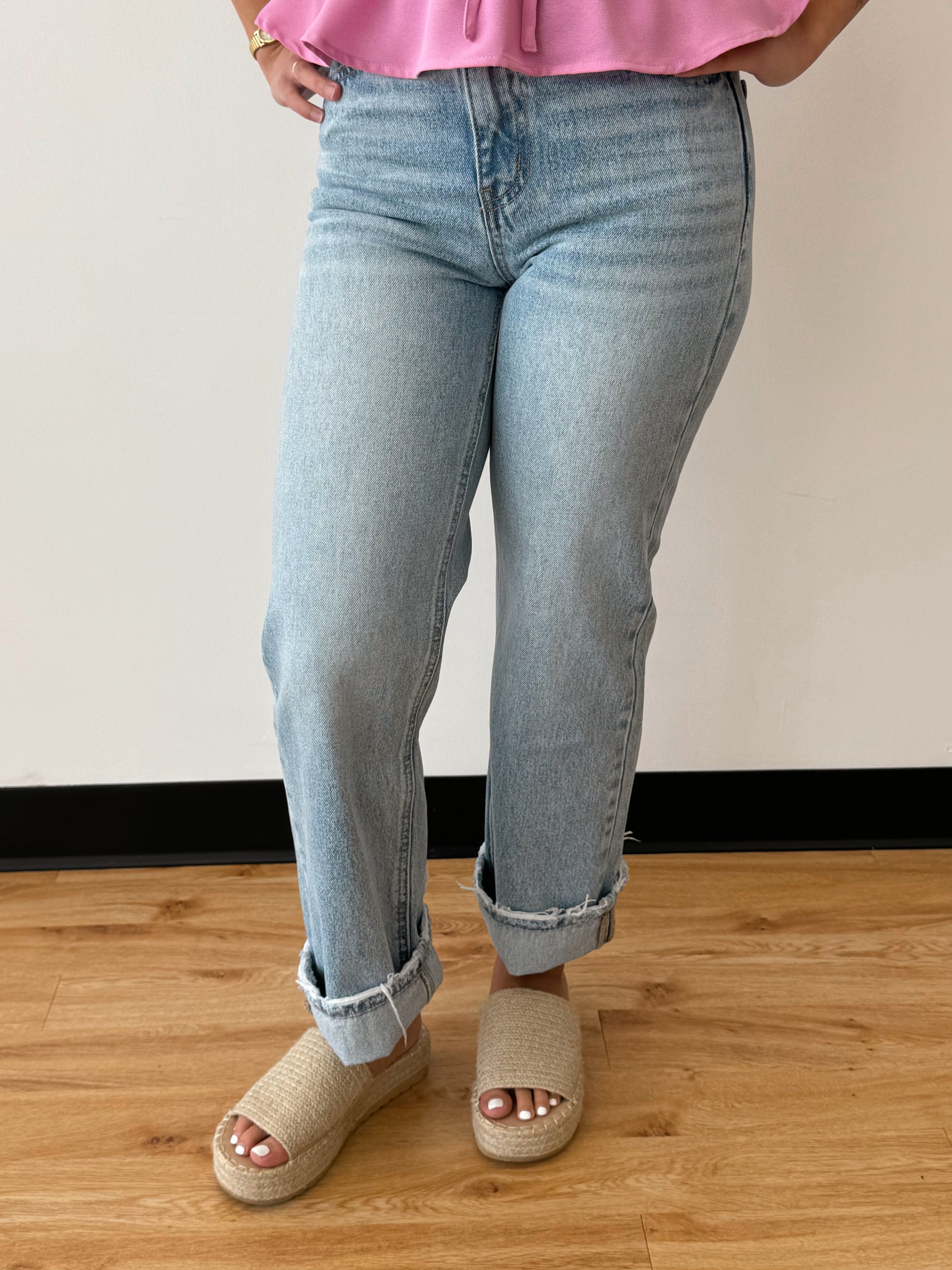 90s Slim Wide Leg Jeans Jeans